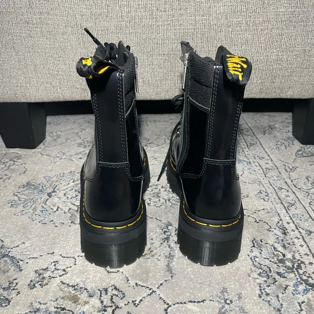 Dr Martens Jadon II Hardware Leather Platform Boots